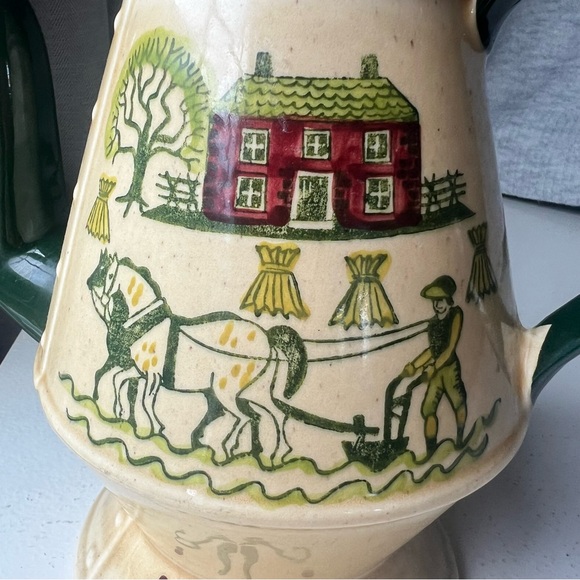 Vintage Metlox Poppytrail Homestead Provincial Coffee/Tea Pot - Picture 2 of 8